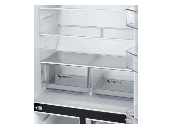 LG InstaView GMV860EPDE, Built-in/Freestanding, Multi door, Black, 4 door(s), Touch, Inside