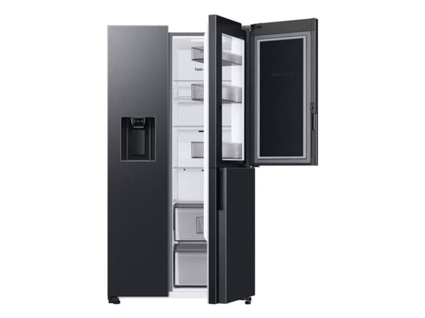 Samsung RH68DG853DB1, Frittstående, Amerikansk dør, Sort, Rustfritt stål, Venstre/høyre, 627 l, ST-T