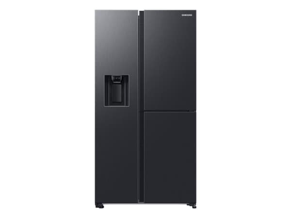 Samsung RH68DG853DB1, Frittstående, Amerikansk dør, Sort, Rustfritt stål, Venstre/høyre, 627 l, ST-T Sort, Rustfritt stål