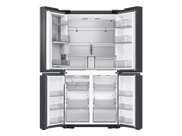 Samsung RF65DG960ESG, Freestanding, French door, Stainless steel, Inside, Tempered glass, Left/right