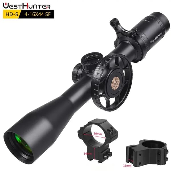 Kikarsikte, HD-S 4-16X44, Mil Dot Taktiskt, High 20MM ThrowLever