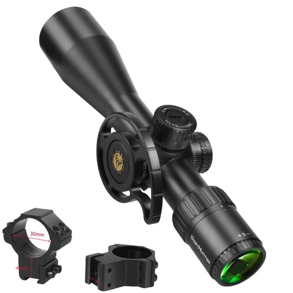 Riflesikte, 4-16x44 Förstoring, Första Fokala Planet,Låg 11mm Montering