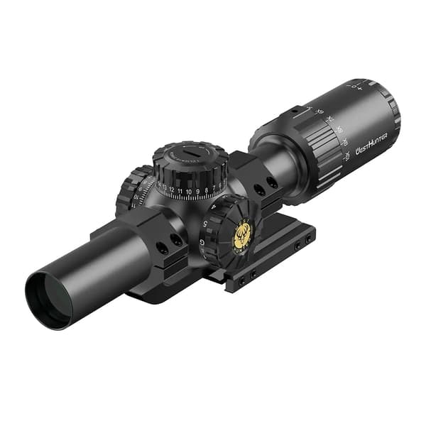 Riflesigte, 1-10x forstørrelse, fuldt multi-belagte linser,One Piece Mount