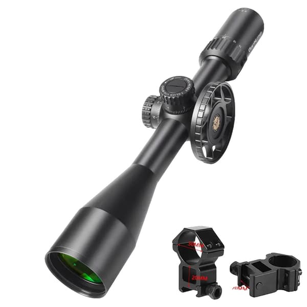 Jagtriflesigte, 6-24x Forstørrelse, Første Fokale Plan,Høj 20mm monteringer