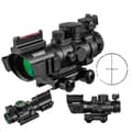 Miniatyrbillede 1 af 4: Riflescope 4x32, 20mm Dovetail Mount, Taktisk Design, Holdbar Konstruktion