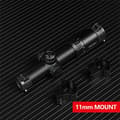 Miniatyrbillede 2 af 2: Riflesigter, Belyst Sigtemiddel, Kompakt Design, 11mm montering