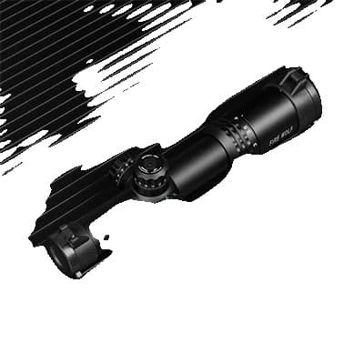 Riflesigter, Belyst Sigtemiddel, Kompakt Design, 11mm montering