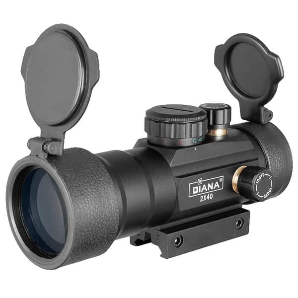 Grøn Rød Prik Sigte Scope, Taktisk Optik, Passer til 11/20mm Skinne, 2X40