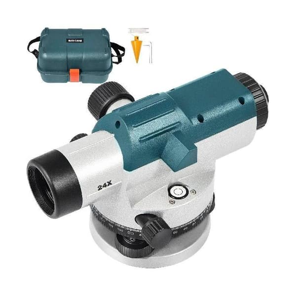 24X 40mm bländare automatisk optisk nivåsats med magnetisk dämpningskompensator, utmärkt noggrannhet, ljusare/klarare bild