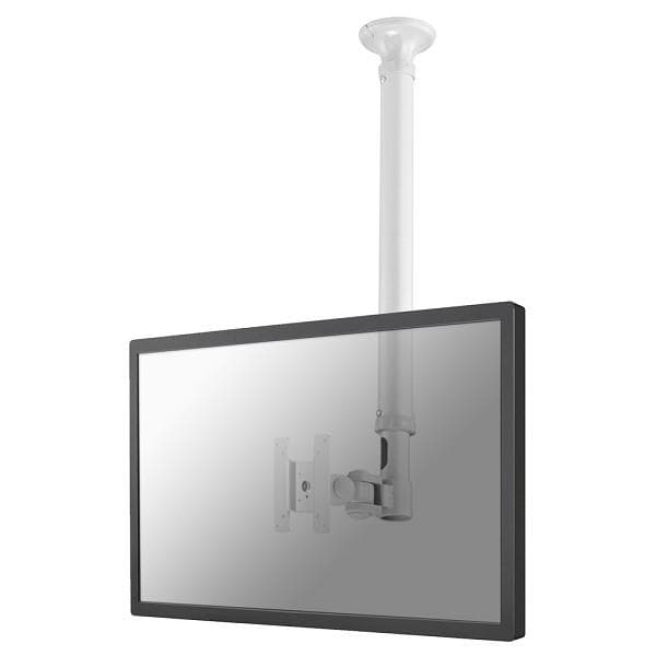 Neomounts FPMA-C100WHITE Monitor/TV mount ceiling 10-30" - h 79-129 cm Vit