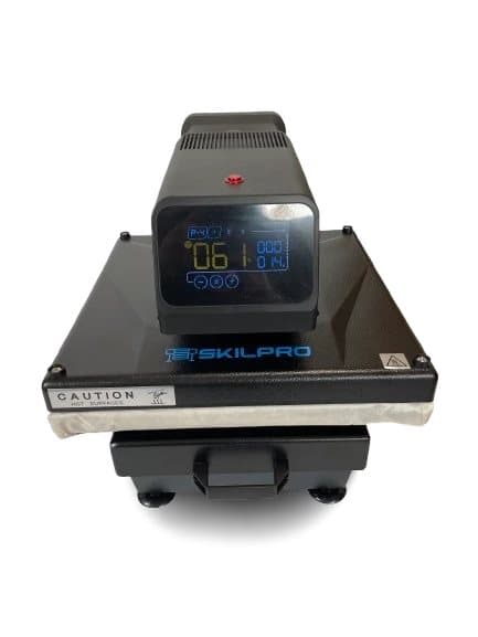Automatisk varmepresser med rulleplade og slide over- 38cm x 38cm