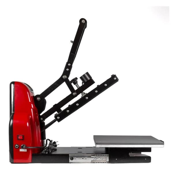 Semi-automatisk varmepresser med rulleplade - 38x38cm