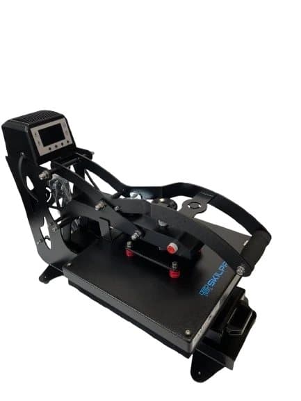 Semi-Automatisk Varmepresser med fuldt overtræk - 38x38cm