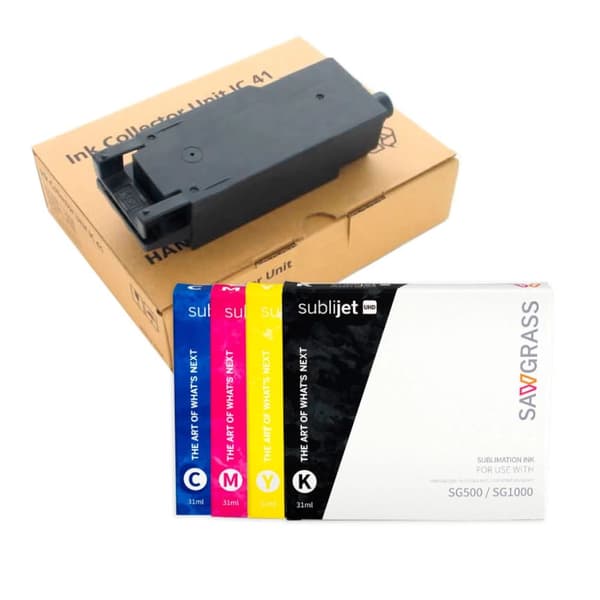 Sawgrass SubliJet UHD - Sæt + Waste tanke- 31ml til SG500 og SG1000