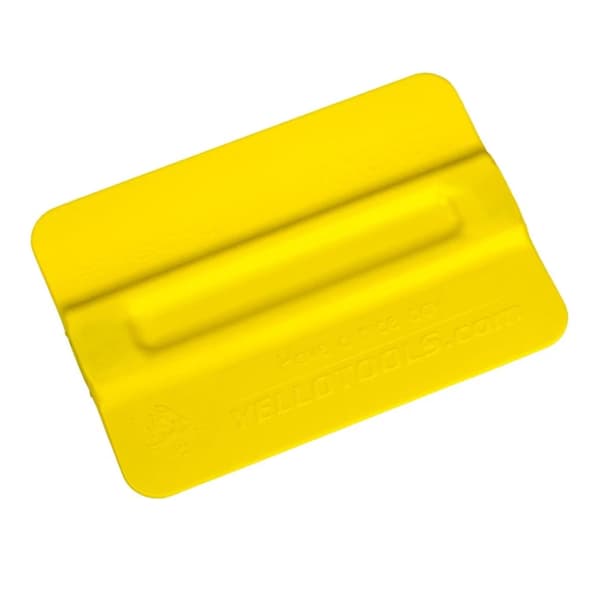TonnyMag Basic Antistatisk skraber, m / magnet, Gul 10cm (Medium blød)