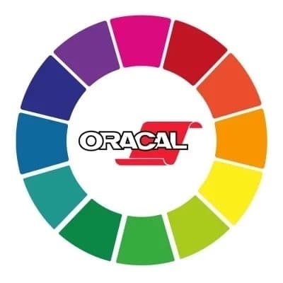 25m*31,5cm Oracal 651 skiltefolie i assorterede farver og længder