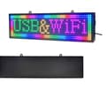Miniatyrbillede 3 af 4: WiFi LED RGB Skilt, Høj Lysstyrke 4500 CD/m², 96x16 Pixels,WIFI
