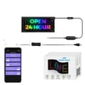 Pikkukuva 1 / 2: Ohjelmoitava vierivä LED-kyltti, APP-ohjaus, vedenkestävä,12X27CM