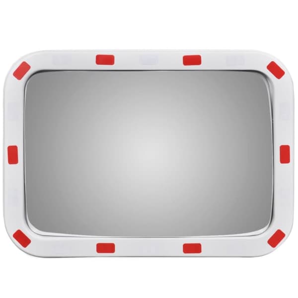vidaXL Trafikkspeil firkantet 40 x 60 cm med reflekser