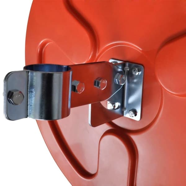 vidaXL Kupera liikennepeili ulkokäyttöön PC-muovi 45 cm oranssi