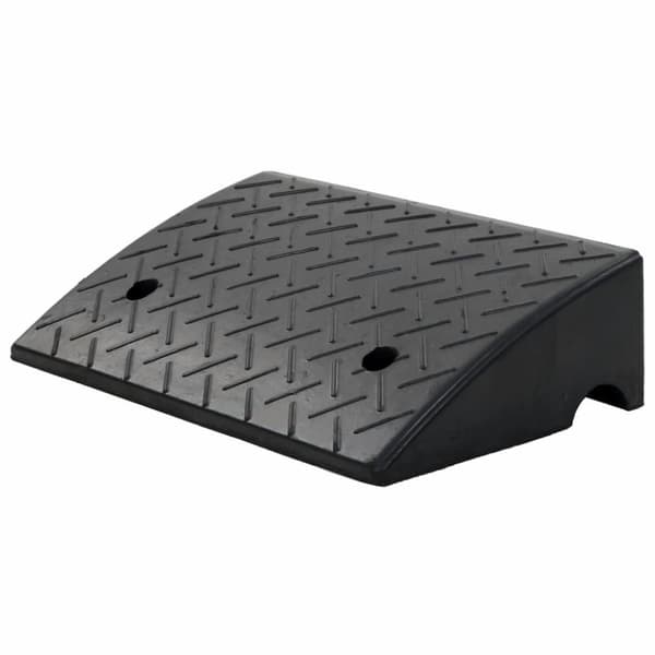 vidaXL Fortausrampe gummi 50x32,5x14 cm