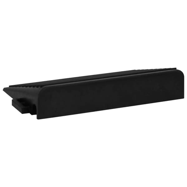 vidaXL Fortausramper 2 stk 50x30x11 cm gummi