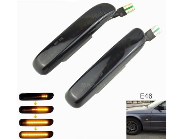 Led dynamisk blinkers BMW E46 Smoke styling 2-pack