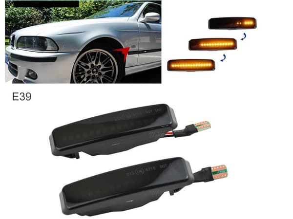 Led dynamisk blinkers BMW E39 Smoke styling 2-pack