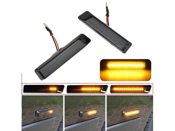 Led dynamisk blinkers BMW E36 E53 X5 Smoke styling 2-pack