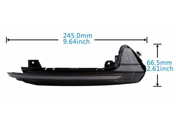 Led dynamisk blinkers Audi A6 C7 2010-2018 + Allroad 2012-18