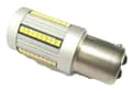 Miniatyrbild 1 av 3: Canbus LED-lampa, 1157-66SMD, 1300±10lm, Röd