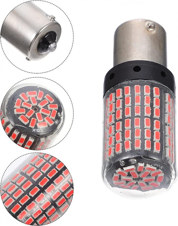 Bromsljus LED för Bil, Röd