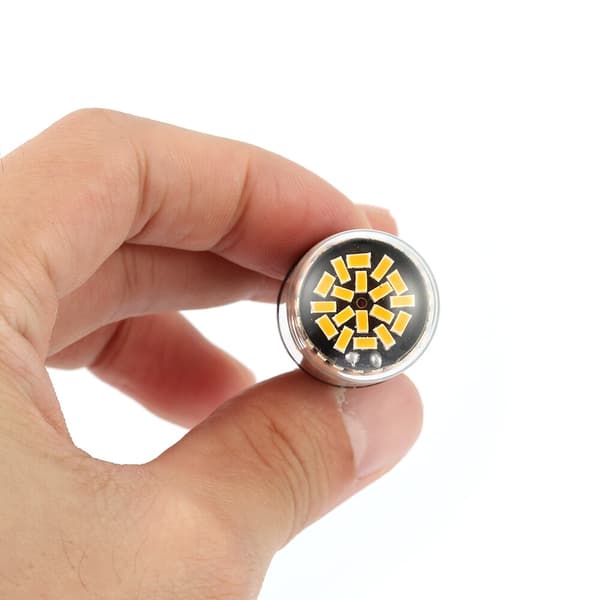 Highlight brake light decoding anti-stroboscopic, yellow
