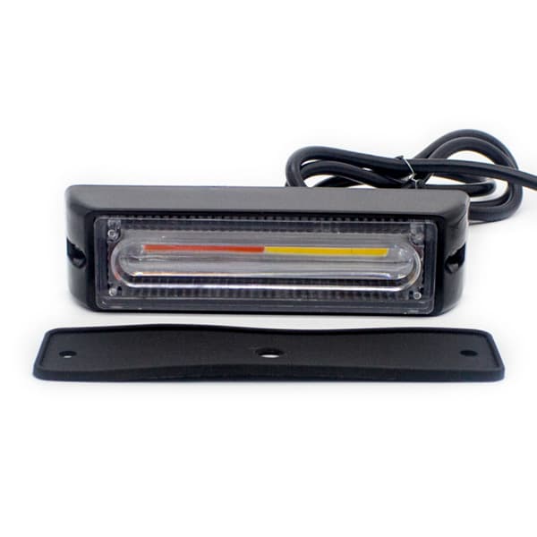 LED varoitusvalo COB ajoneuvoihin 12-24V, oranssi