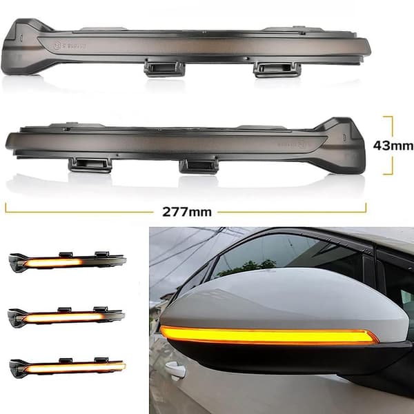 Led dynamisk blinkers VW Golf 7 / 7,5 + Touran Jetta