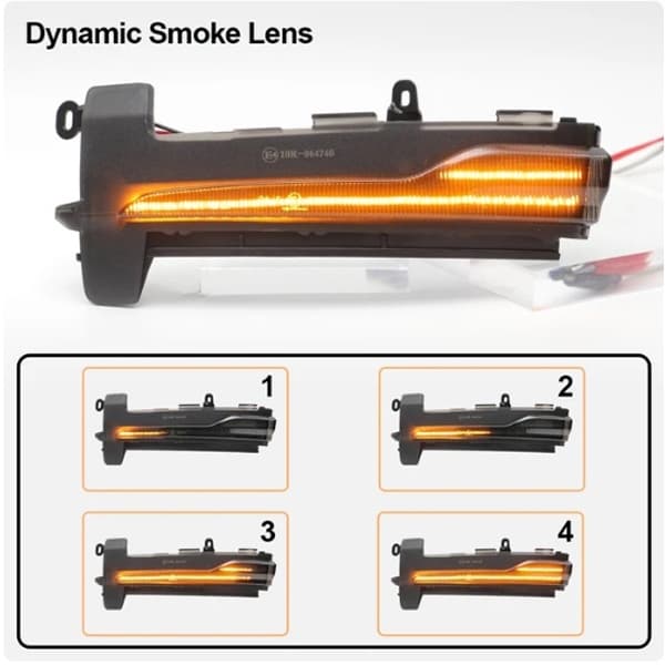 Led dynamiska blinkers Volvo XC60 2014 2015 2016 2017 Smoke