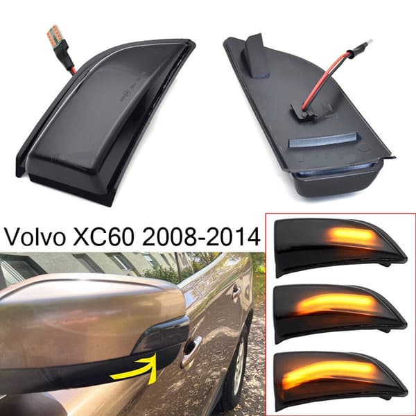 Led dynamiska blinkers Volvo XC60 2008 - 2014 Smoke