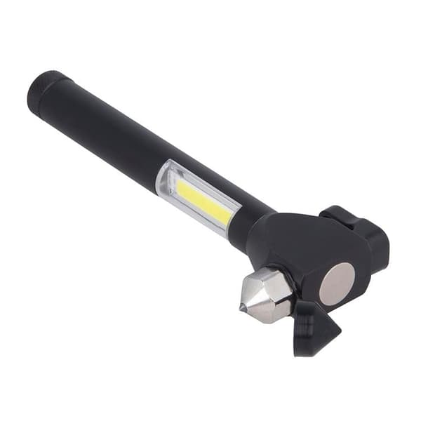 Forever Light LED Ficklampa EMERGENCY med hammare och magnet 2xAAA COB