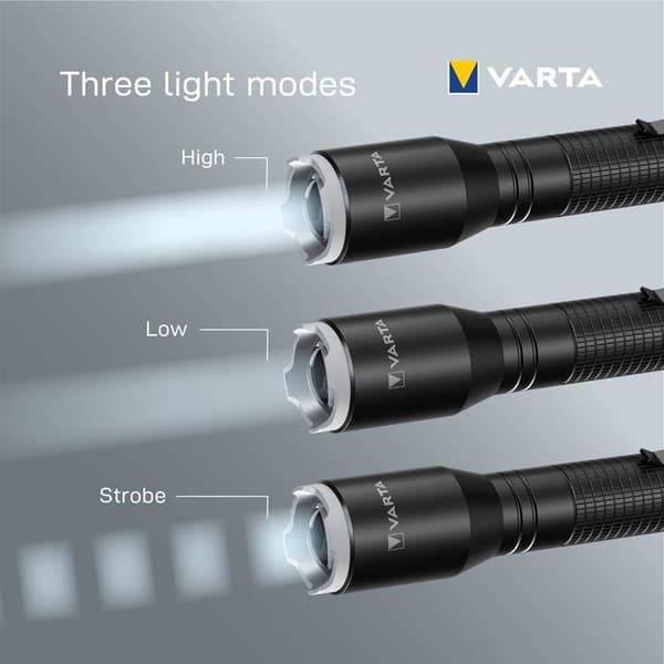 Varta Aluminium Light F20 Pro Ficklampa 250 lm