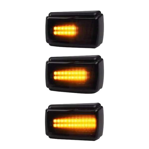 Led dynamisk dubbelradig blinkers Volvo 240 740 850 940 C70 V70 S40 S70 S90