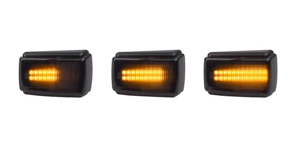 Led dynamisk dubbelradig blinkers Volvo 240 740 850 940 C70 V70 S40 S70 S90