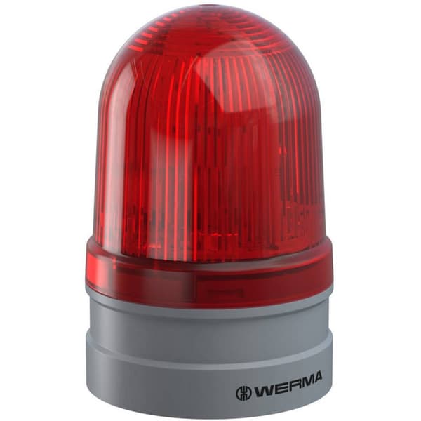 Werma Signaltechnik Signallampa Midi TwinLIGHT 12/24VAC/DC RD 261.110.70 Röd 12 V/DC
