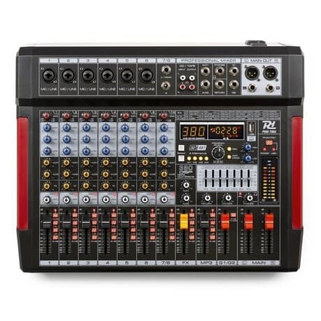 PDM-T804 StageMixer 8-Ch DSP/MP3