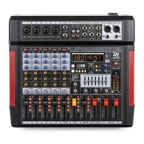PDM-T604 Stage mixer 6-ch DSP/MP3