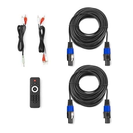 Vonyx komplett ljudsystem med Bluetooth - 2.1 aktiv högtalarset - 800W Peak effekt