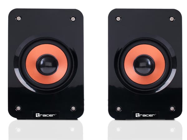 Tracer Orlando Black, Orange, Wood Wired 5 W