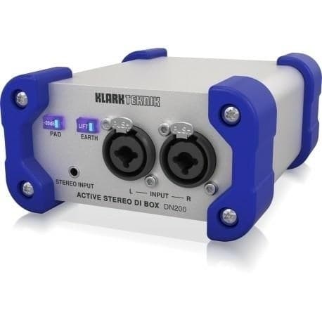 Klark Teknik DN200 V2 DI-box aktiv 2-kanalig