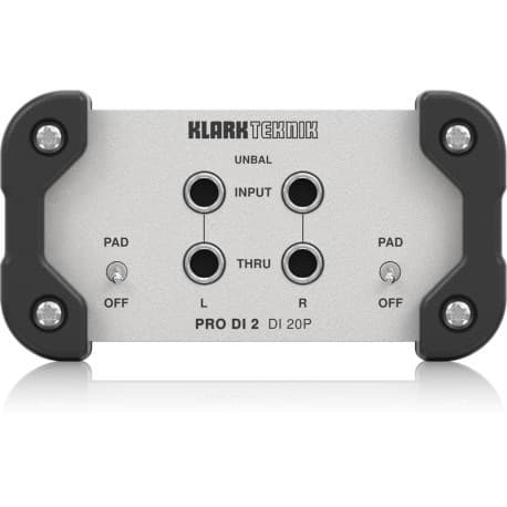 Klark Teknik DI 20P passiv stereo DI box