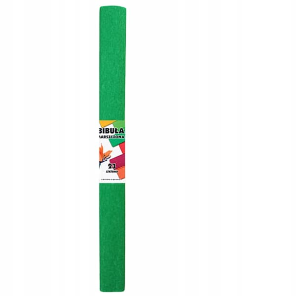 Grönt skolkräppapper 50 x 200 cm