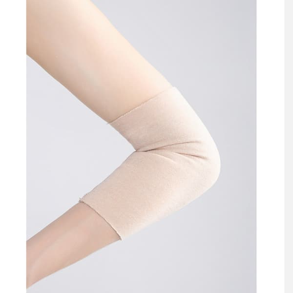 INF Silkeblanding Arm- og Håndledsærmer for Sommerkomfort Beige M